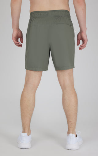 Mens Knit Stretch Pique Power 7" Shorts