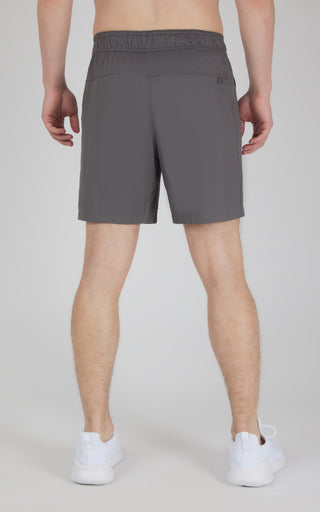 Mens Knit Stretch Pique Power 7" Shorts
