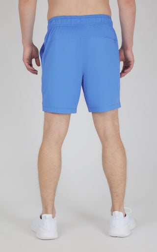 Mens Knit Stretch Pique Power 7" Shorts