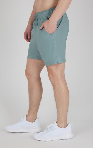 Mens Knit Stretch 7" Shorts
