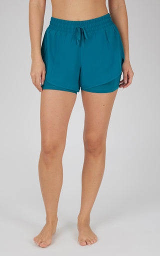 Lightstreme 2-in-1 Running Shorts with Drawstring