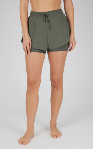 Lightstreme 2-in-1 Running Shorts with Drawstring