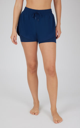 Lightstreme 2-in-1 Running Shorts with Drawstring