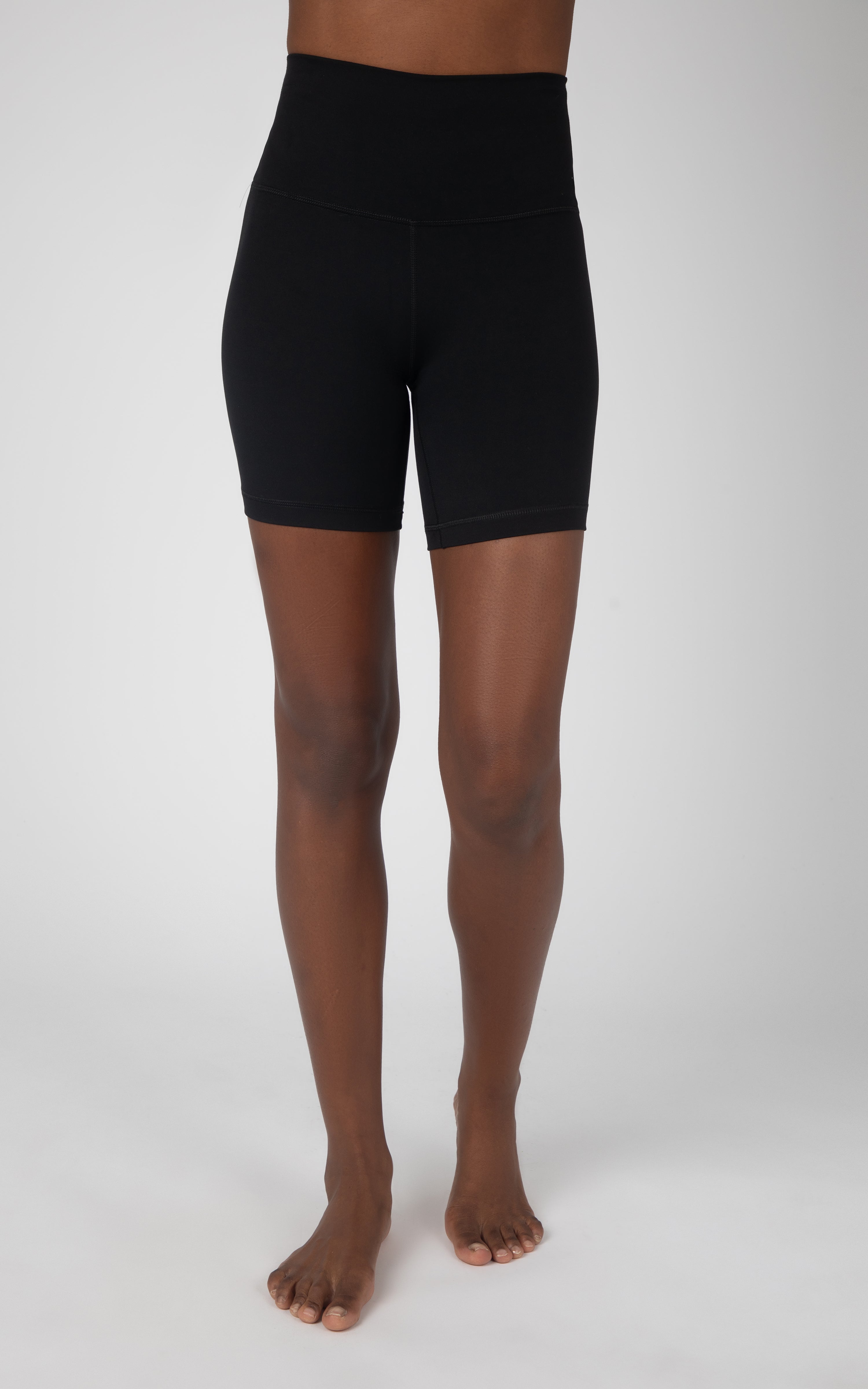 2 PK Lux Super Hi Rise 7" Classic Biker Short