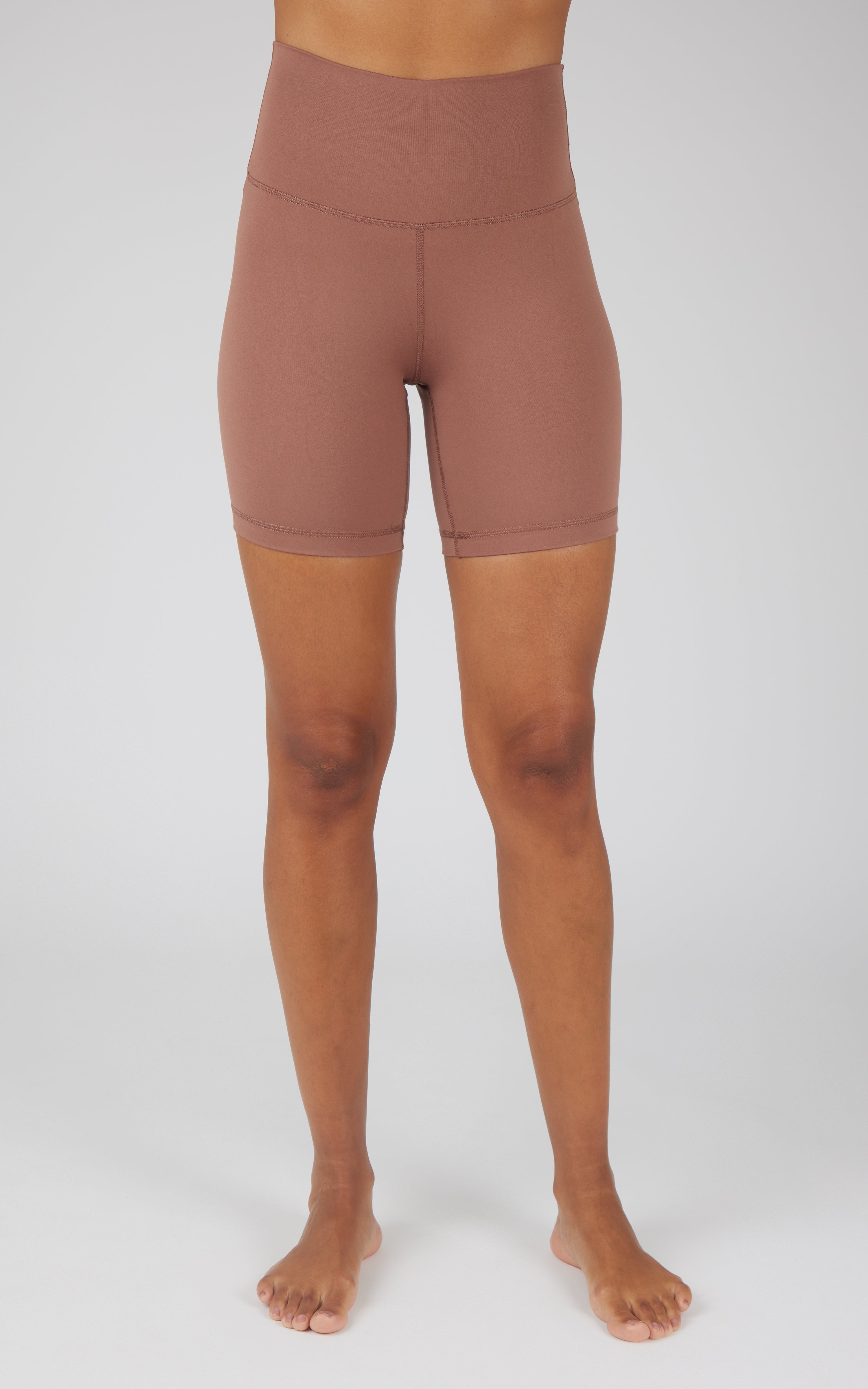 2 PK Lux Super Hi Rise 7" Classic Biker Short