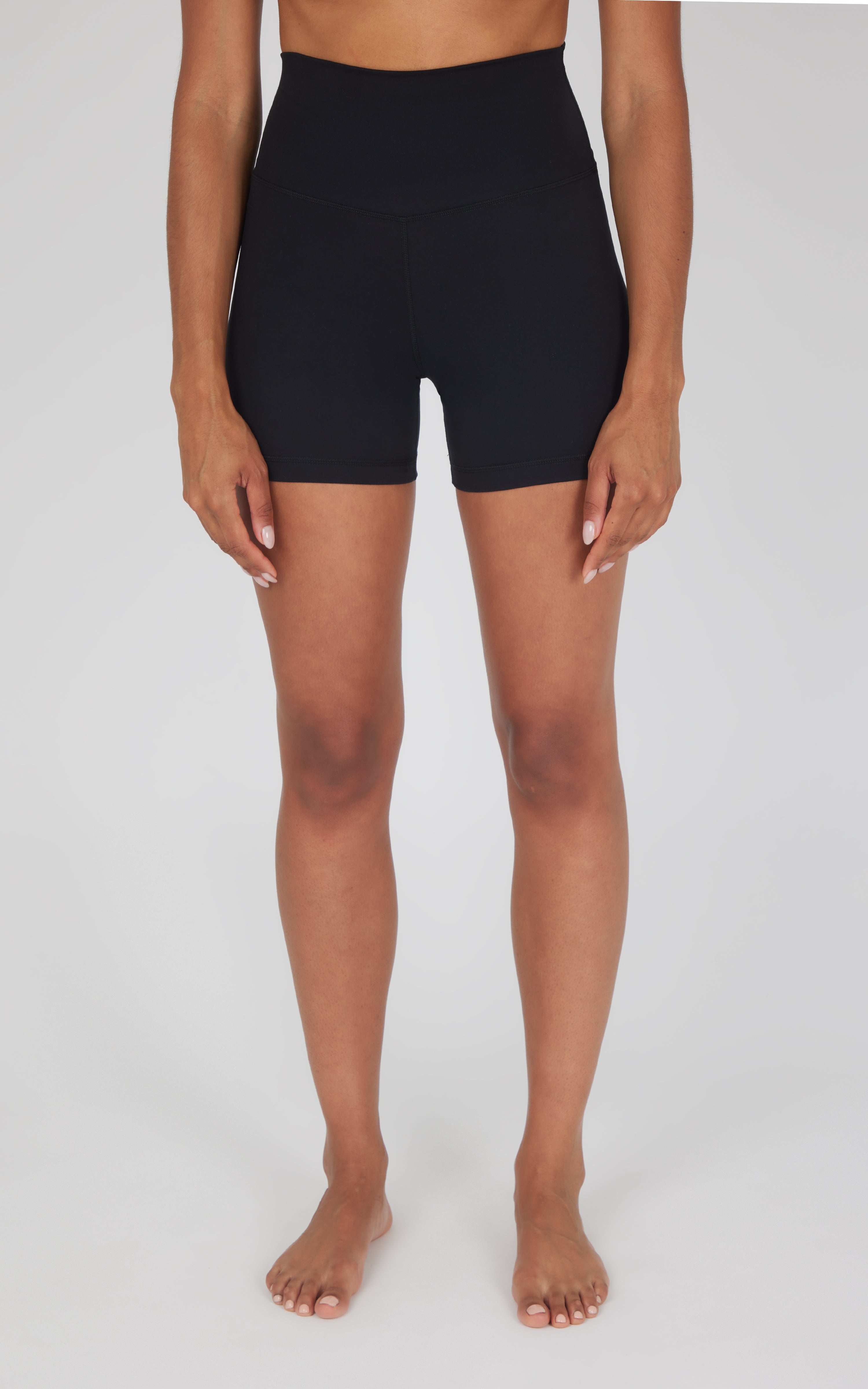 2 PK Lux 5" Leopard Print Short and Solid Short