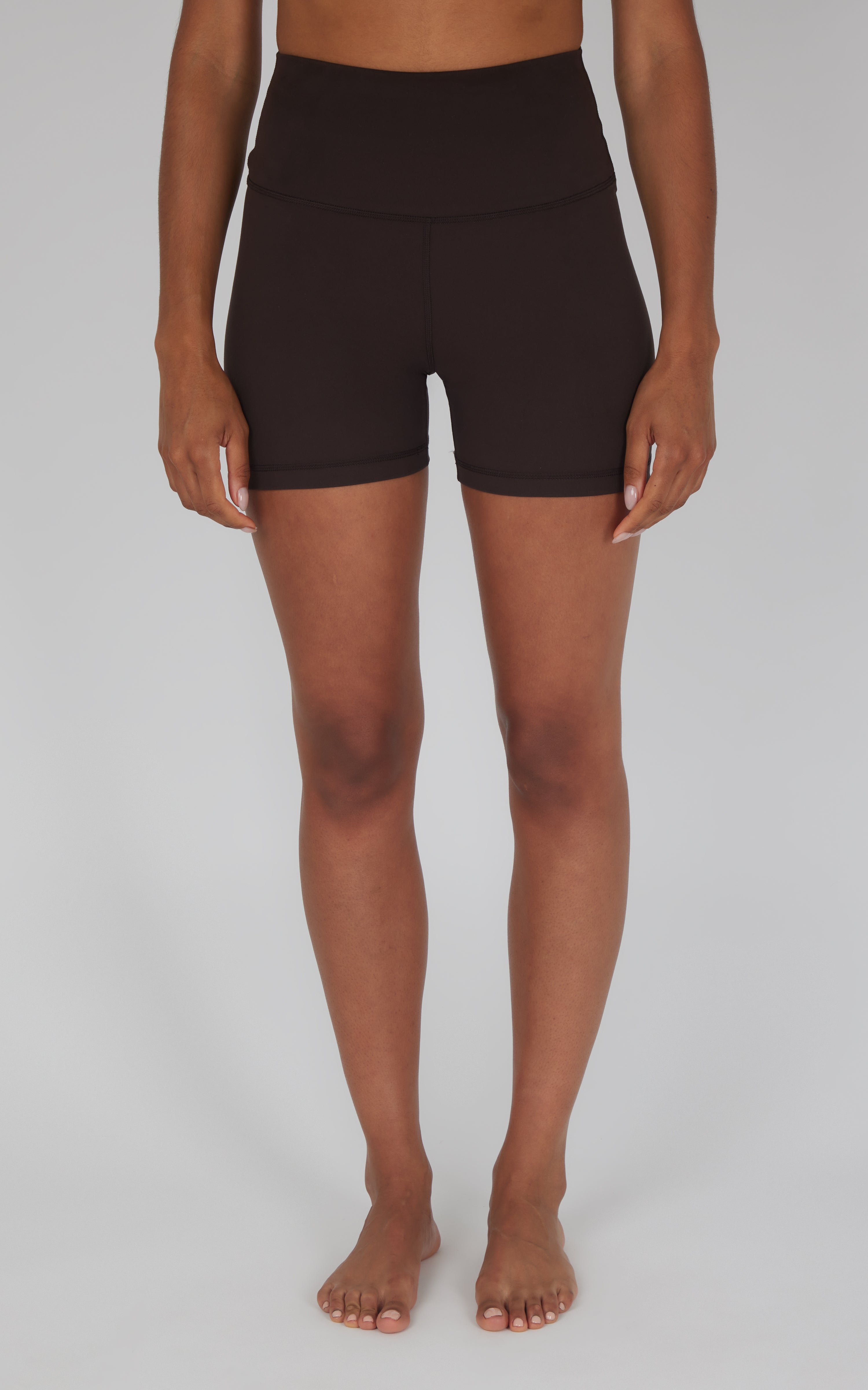 2 PK Lux 5" Leopard Print Short and Solid Short