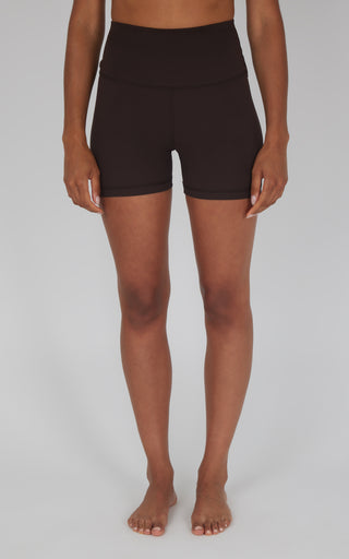 2 PK Lux 5" Leopard Print Short and Solid Short