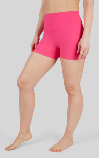 2 PK Lux 3.5" Bike Short - Pink Power