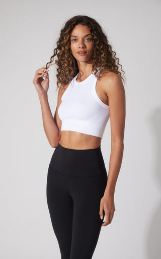 3 PK Seamless Ribbed Tricolor Tank