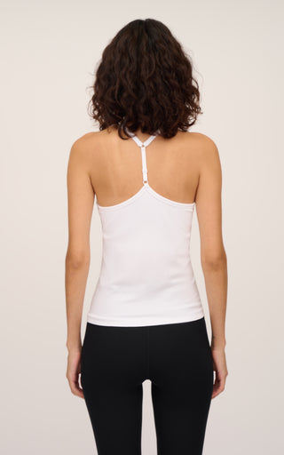 Ribbed Seamless Calista Tank With Built in Bra