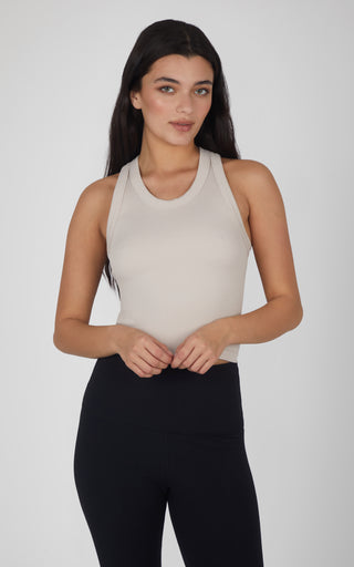 3 PK Ribbed Racerback Tank