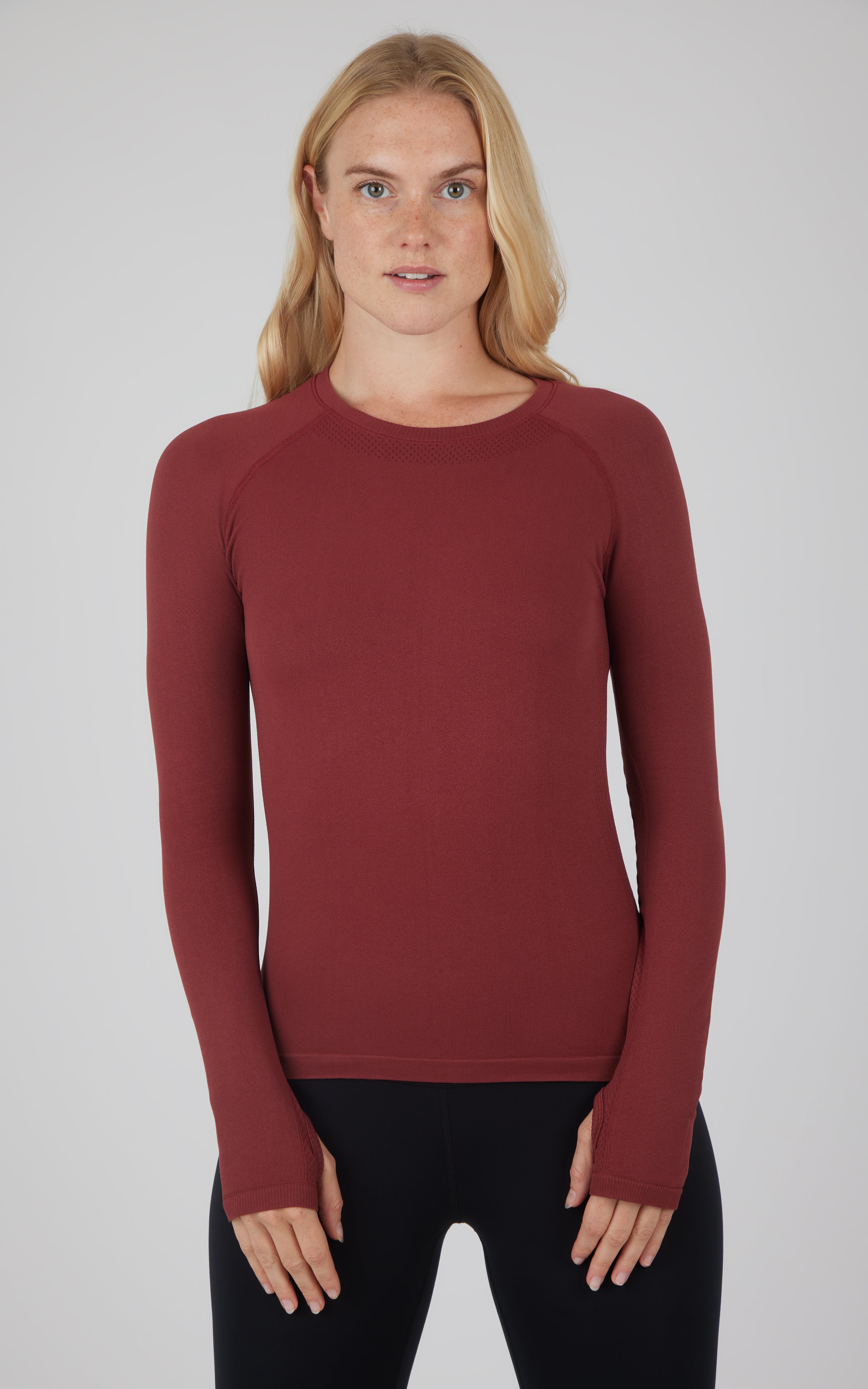 Seamless  Long Sleeve Active Shirt - Our Earthy Story