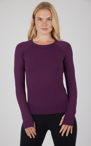 Seamless  Long Sleeve Active Shirt - Our Earthy Story