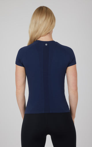 Seamless Active Short Sleeve Top - Our Cafe Story