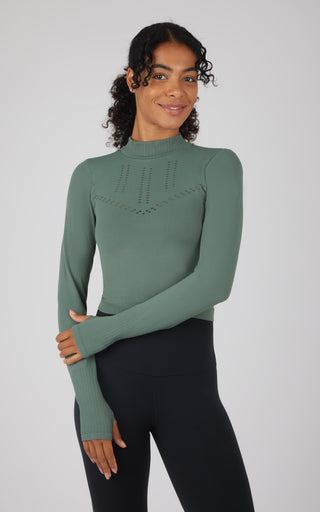 Seamless Long Sleeve Top - Our Earthy Story