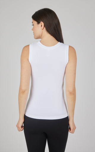 2 PK Stonewash Ribbed Seamless Tank