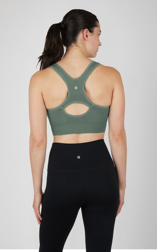 2 PK Full Zip Seamless Bra
