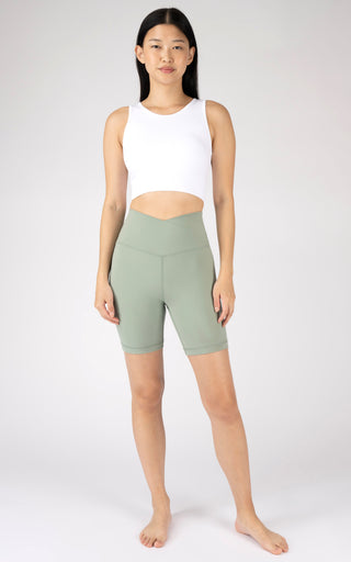 2 Pack Seamless Fine Line Mesh Built in Bra Tank