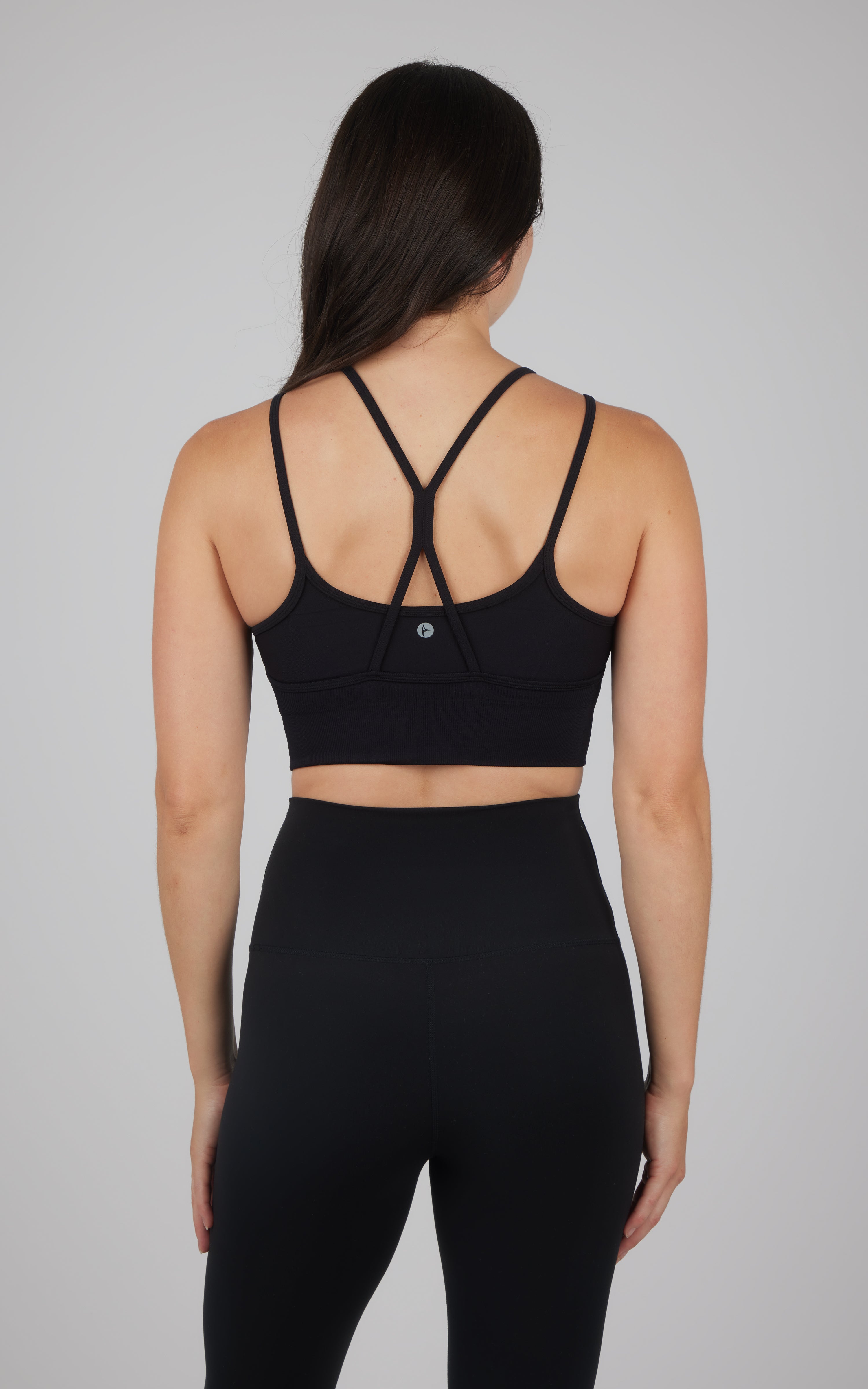 Ribbed Seamless Double Layer Bra