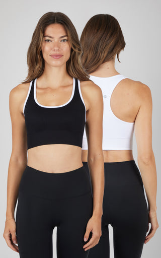 2 PK Seamless Racerback Bra
