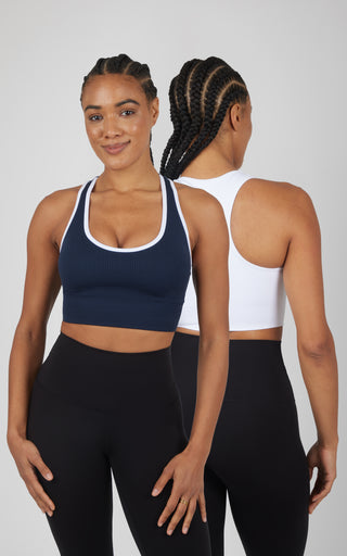 2 PK Seamless Racerback Bra