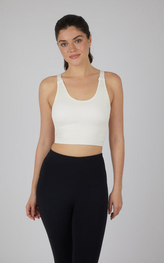 Stonewash 2 PK Scoop Neck Bralette Tank - Our Linen Story