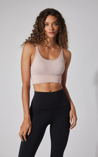 2 PK Stone Washed Verta Textured Bra - Our Petal Tone Story