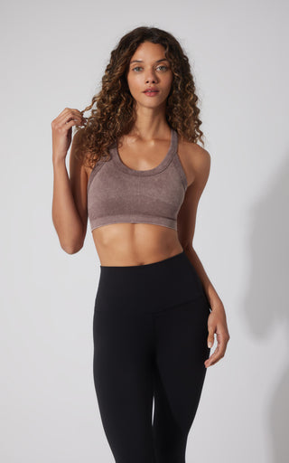 2 PK Stone Washed Seamless Marvella Bra Tank
