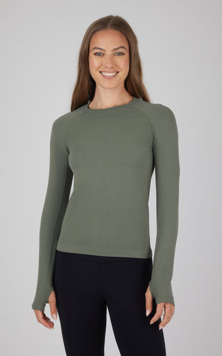 Seamless  Long Sleeve Active Shirt - Our Earthy Story
