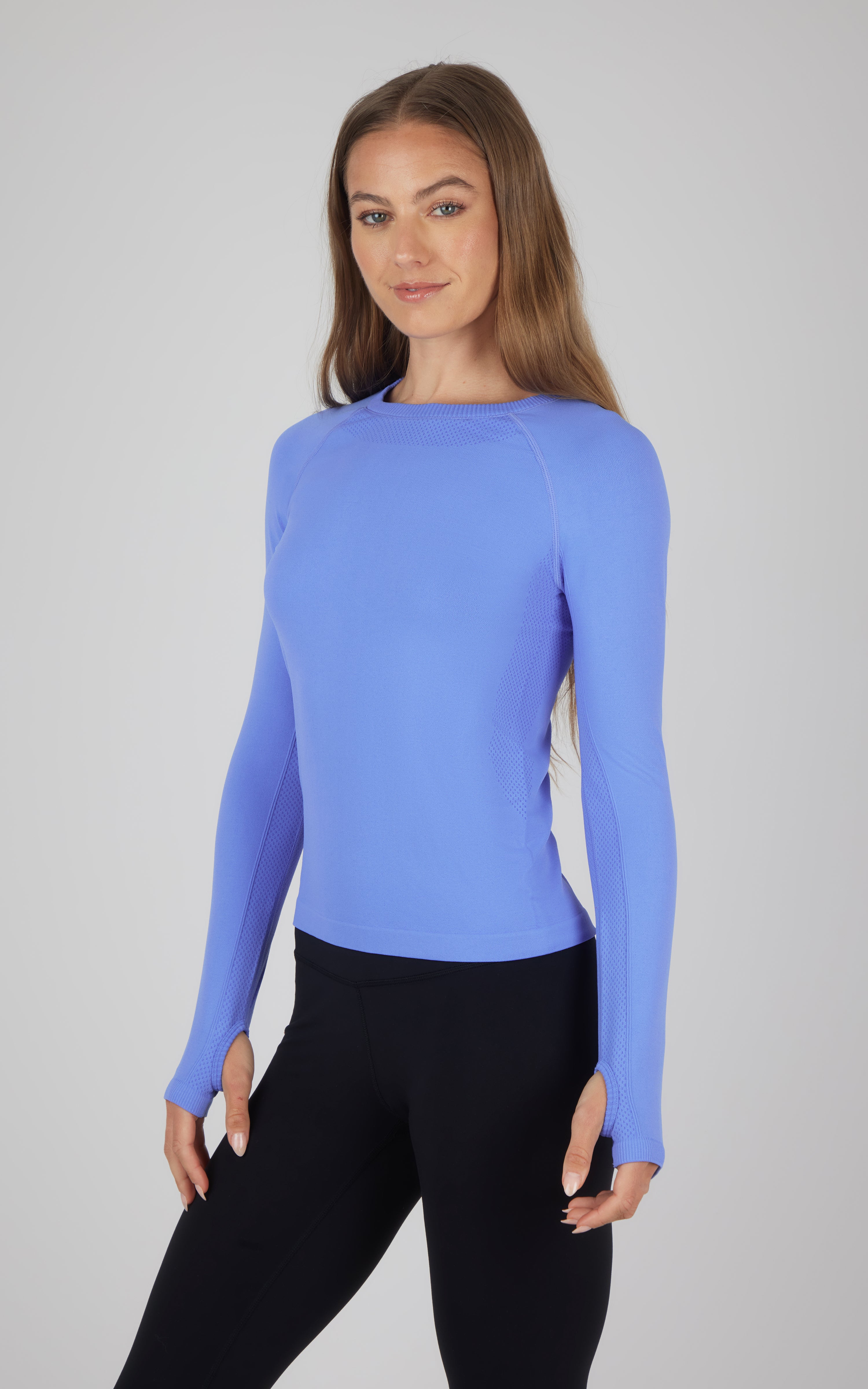 Seamless  Long Sleeve Active Shirt - Our Earthy Story