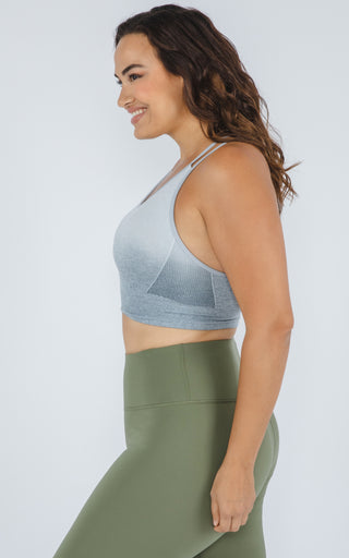 Plus Seamless Cross Back Back Seamless Sports Bra