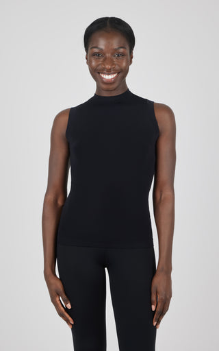 2 PK Mock Neck Tank Top