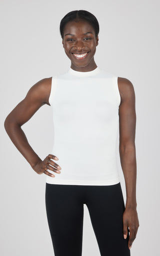 2 PK Mock Neck Tank Top - Our Linen Story