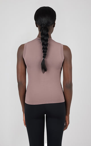 2 PK Mock Neck Tank Top