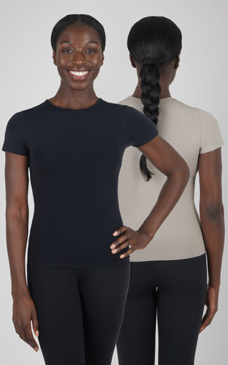 2 PK Short Sleeve Top - Our Cafe Story