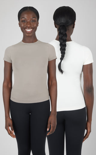 2 PK Short Sleeve Top - Our Cafe Story