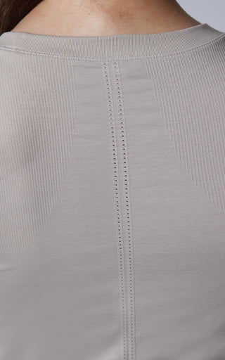 2 PK Seamless Bridgett Short Sleeve Full Length Tee
