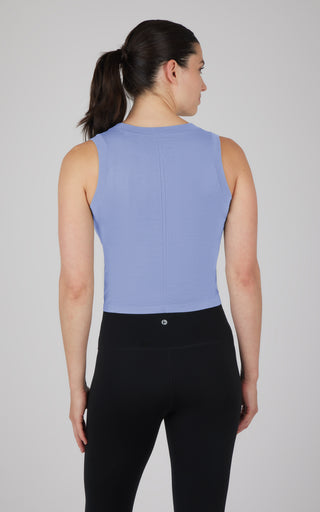 Seamless Slim Fit High Neck Tank