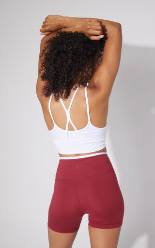Ribbed Seamless Double Layer Bra