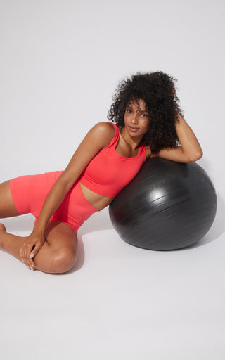 2 PK Seamless Longline Bra
