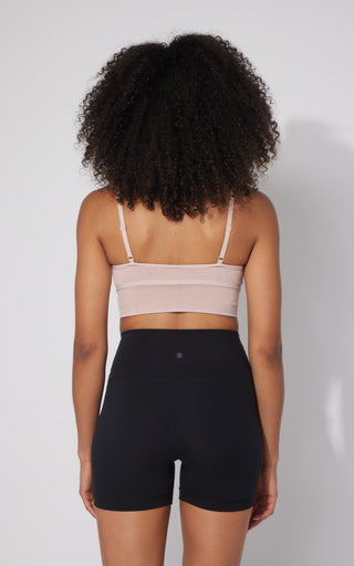 2 PK Stonewash Ribbed Seamless Bra - Our Petal Tone Story