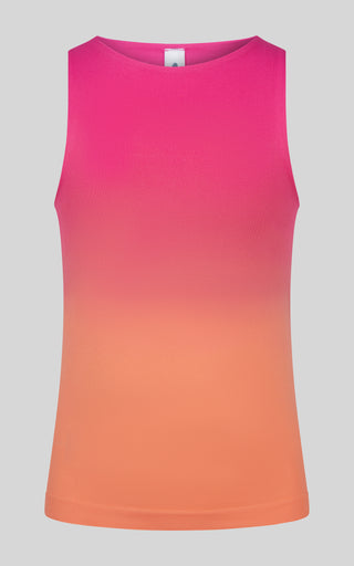 Girls 2 PK High Neck Tank