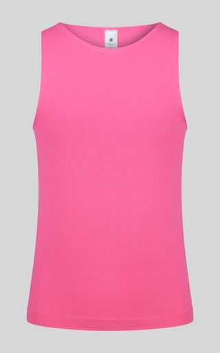 Girls 2 PK High Neck Tank