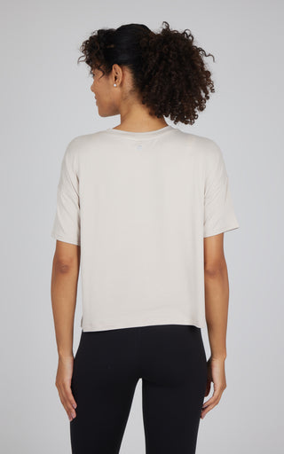 2 Pack Super Soft Deluxe Boxy Cropped Tee