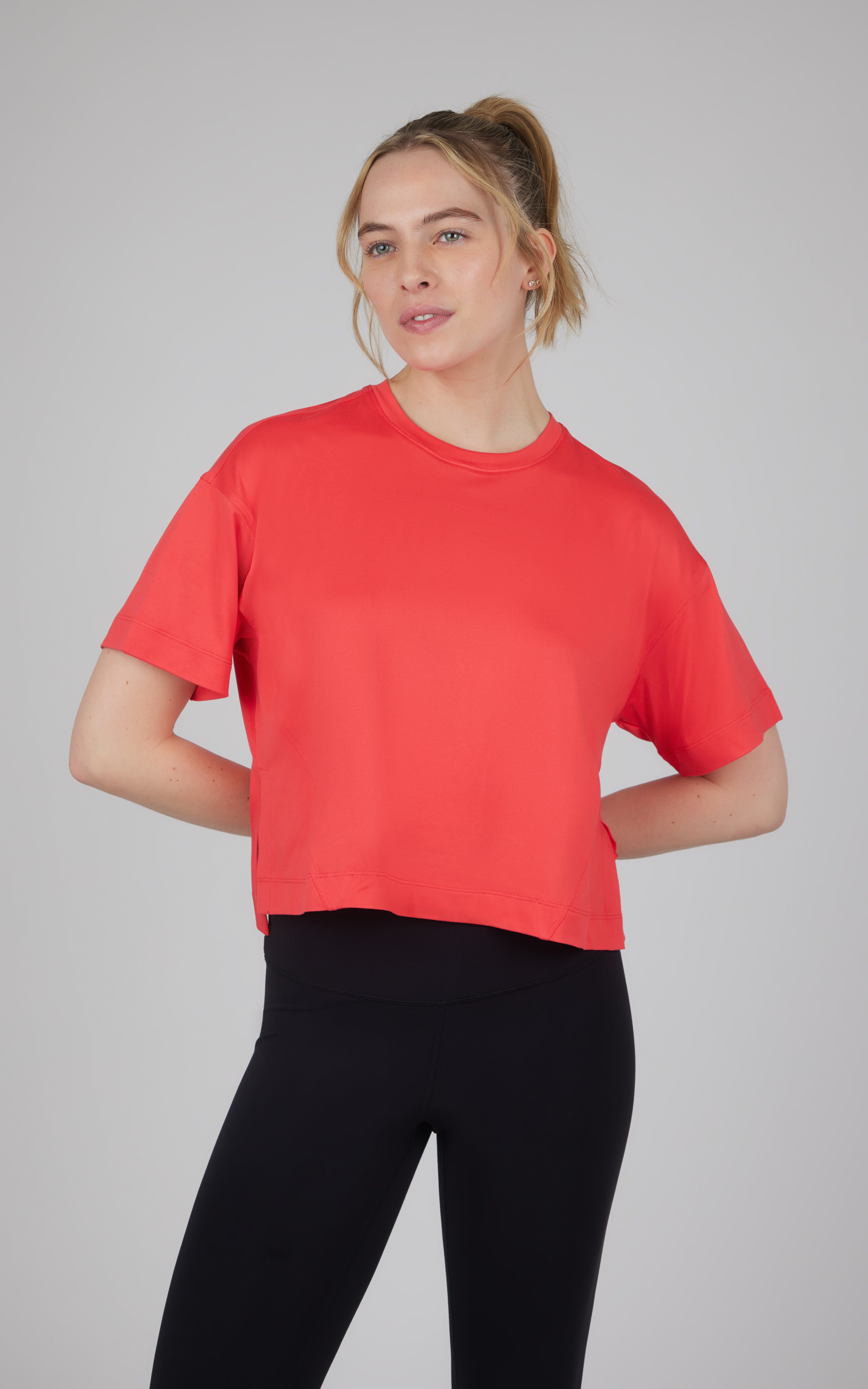 2 PK Boxy Short Sleeve Top