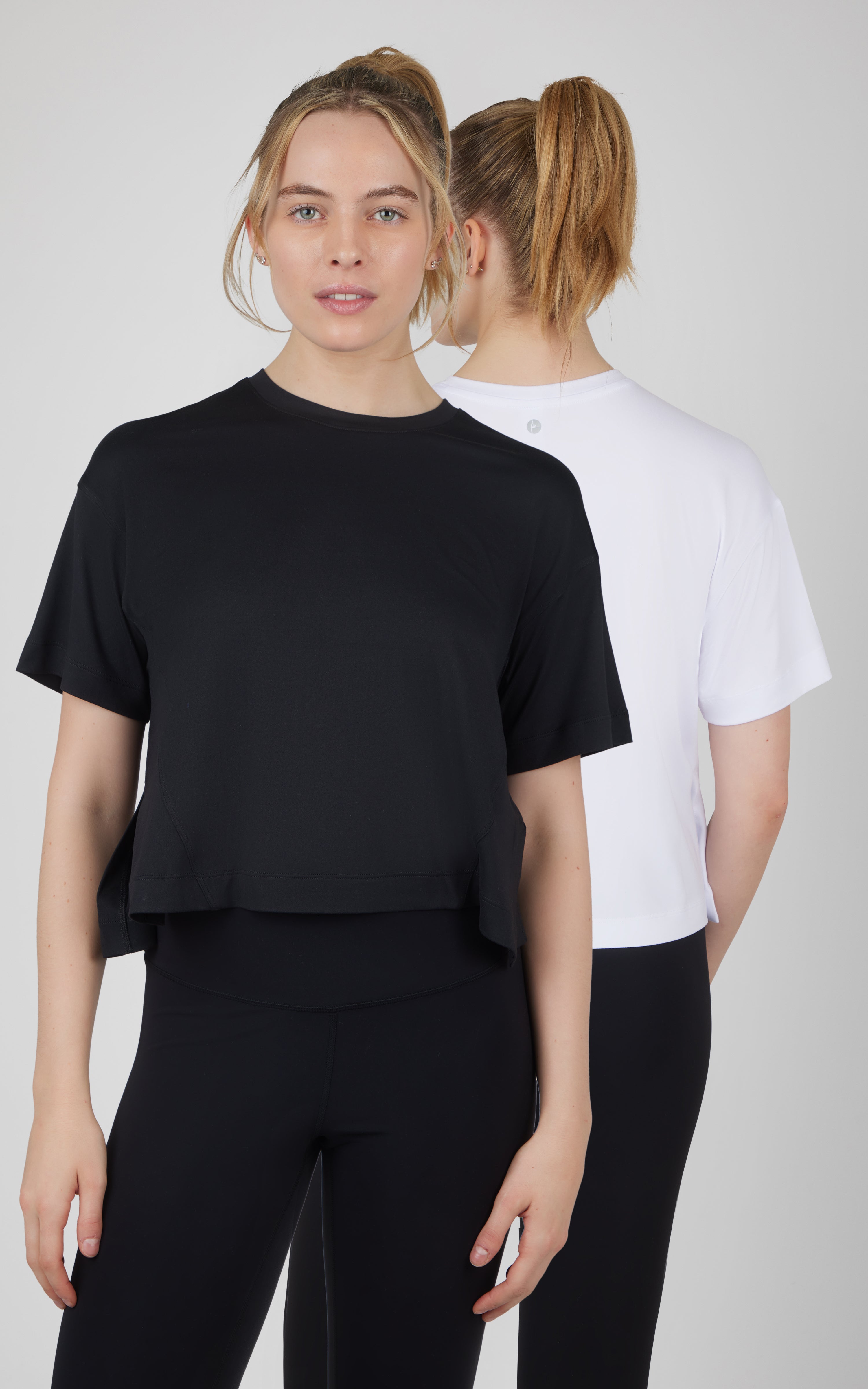 2 PK Boxy Short Sleeve Top