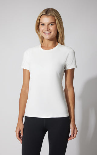 2 PK Vintage Cotton Crew Neck Short Sleeve Top