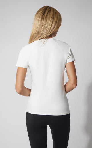 2 PK Vintage Cotton Crew Neck Short Sleeve Top