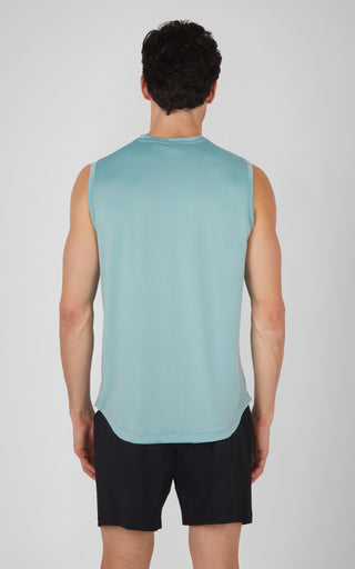 Mens Air Sense Iconic Textured Muscle Tank